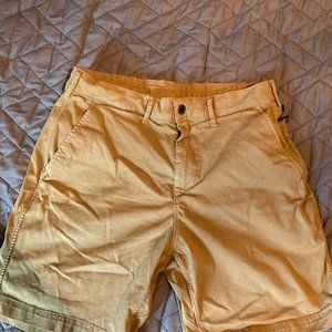 khaki shorts from American Eagle used once